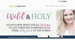 Desktop Screenshot of megan-hale.com